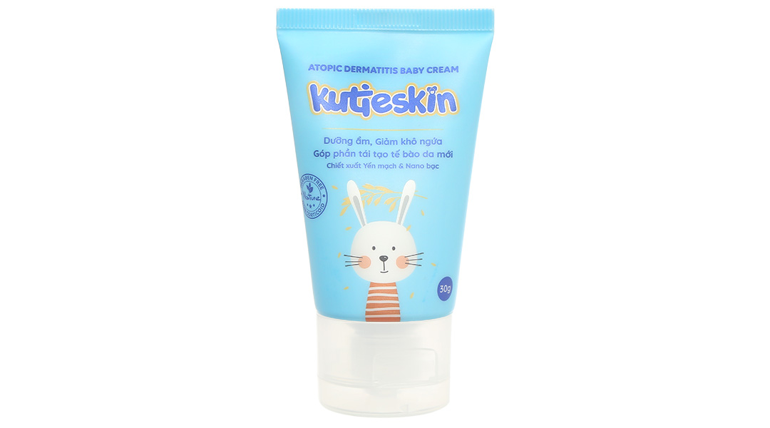 Kem bôi Kutieskin trị chàm sữa, dưỡng ẩm cho bé tuýp 30g - 17
